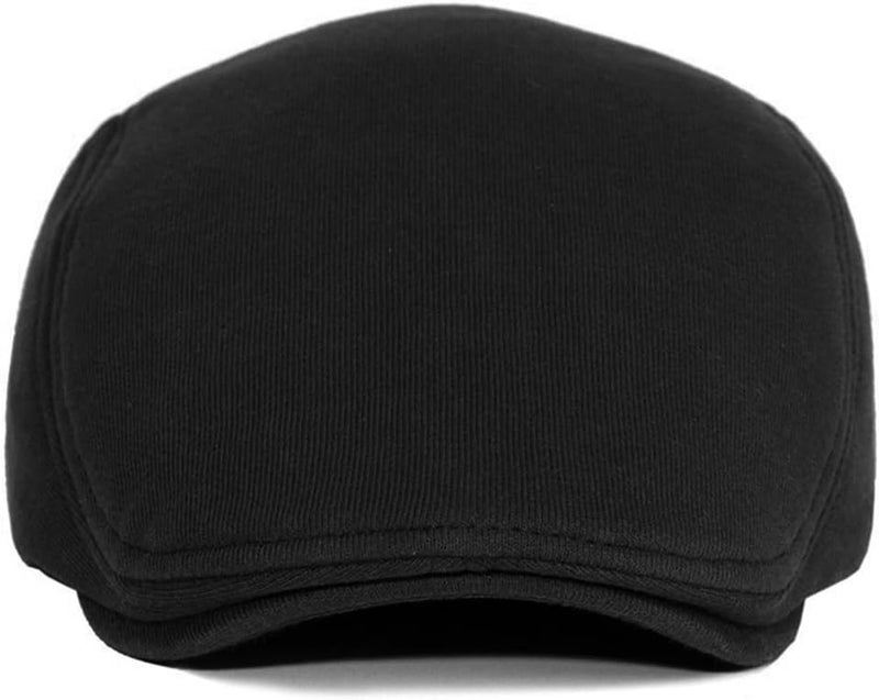 Xinveen Men's Newsboy Hat Adjustable Beret Ivy Cap Irish Cabbie Driving Hunting Hats - Image 3